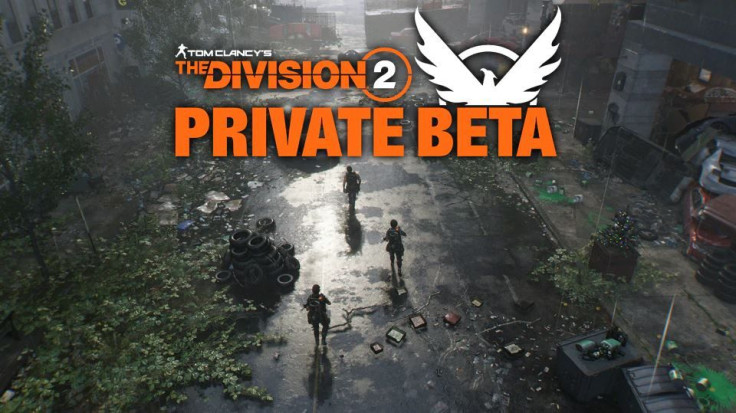 The Division 2's Private Beta already has its first patch