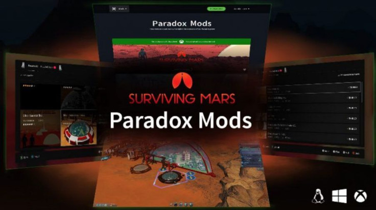 Surviving Mars: The first Xbox One title to receive the Paradox Mods treatment.