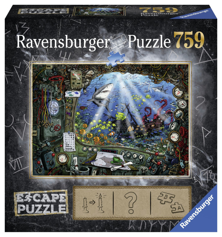 The submarine escape puzzle, a favorite of Ravensburger President Thomas Kaeppeler