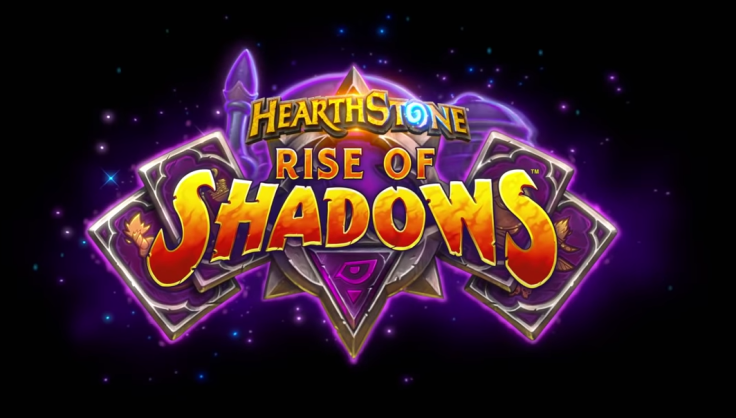 Rise of Shadows is the next major expansion for Hearthstone