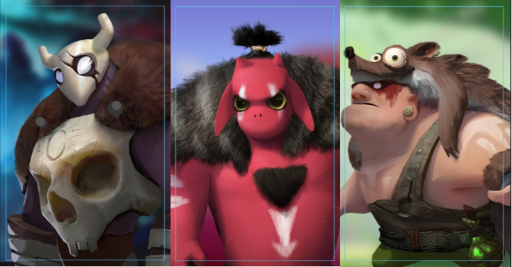 Redesigned Heroes for Auto Chess.