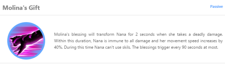 Nana New Passive