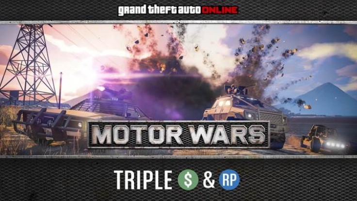 Motor Wars is paying TRIPLE the GTA$ and RP rewards this week!
