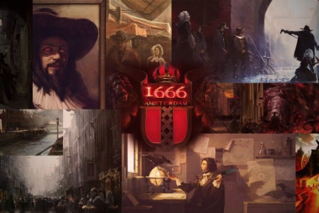A teaser poster for Amsterdam 1666