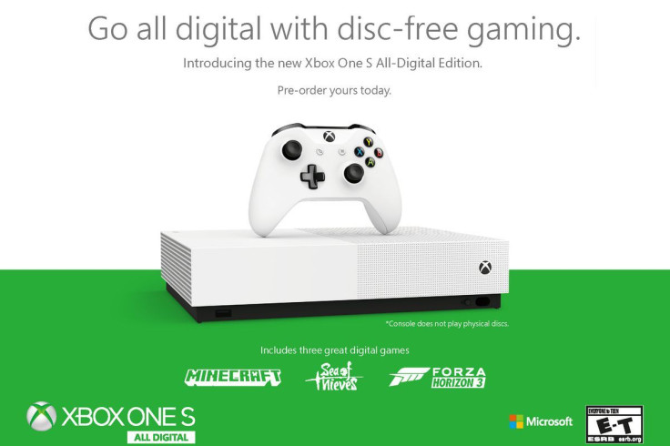 Microsoft formally unveils the Xbox One S All-Digital Edition.