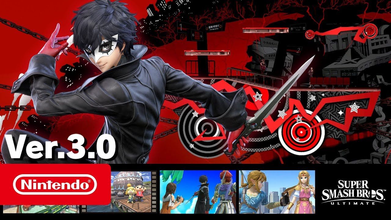 Joker From 'Persona 5' Comes To 'Super Smash Bros Ultimate' Today