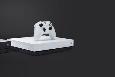 The Xbox One X and the Xbox One S.