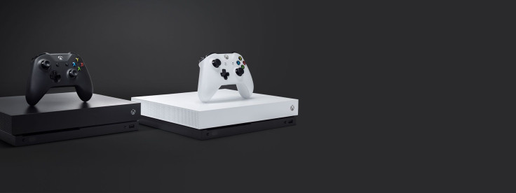 The Xbox One X and the Xbox One S.