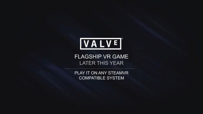 Valve new vr sale game