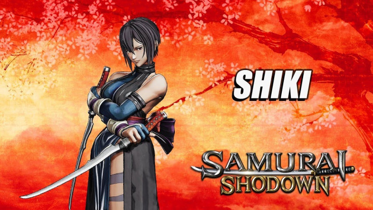 Shiki's the fourth character to get a trailer for Samurai Shodown.