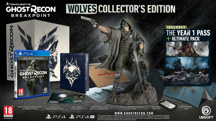 For the physical-release-only Collector's Edition, hardcore Ghost Recon fans get some exclusive, collectible goodies in addition to more in-game loot.