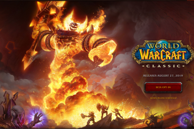 World of Warcraft Classic is set to be released on August 27, with a closed beta starting tomorrow.