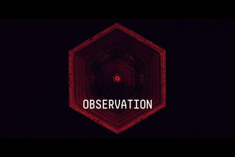 Observation plays very much like an old sci-fi film, and even comes with its own opening credits.