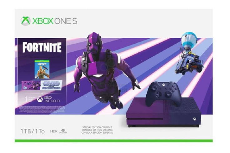A leak from a German publication reveals an upcoming custom Xbox One S made for Fortnite.