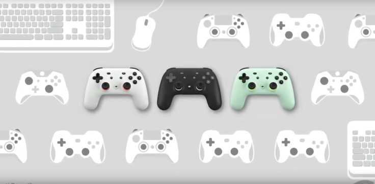 The Stadia controller.