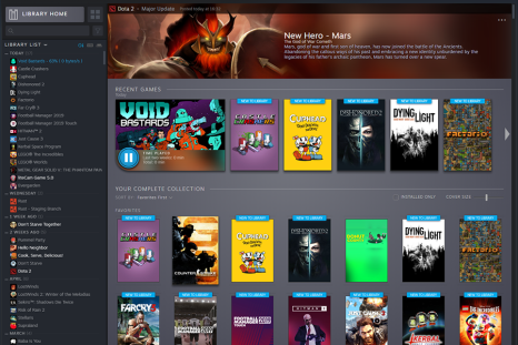 Steam looks like its trading out its simple, utilitarian layout for something more like the competition.