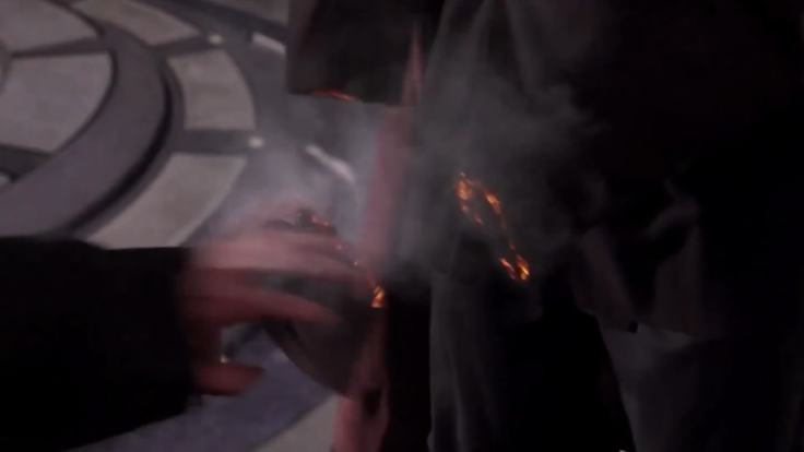 In Episode 3, Revenge of the Sith, Anakin takes his revenge on the Sith that chopped his arm off.