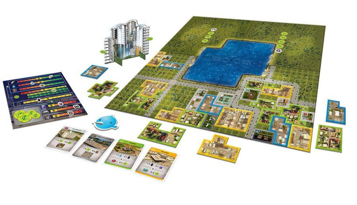 A look at the Cities: Skylines board game.