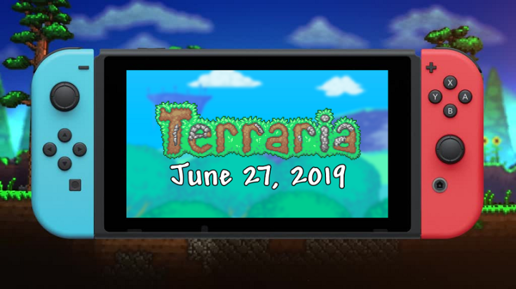Terraria arrives to the Switch June 27