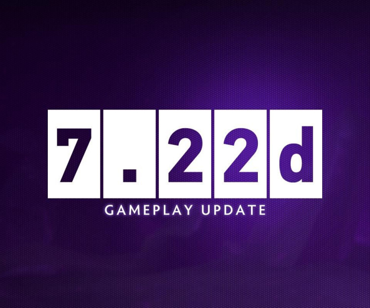 Valve released patch 7.22d for Dota 2.