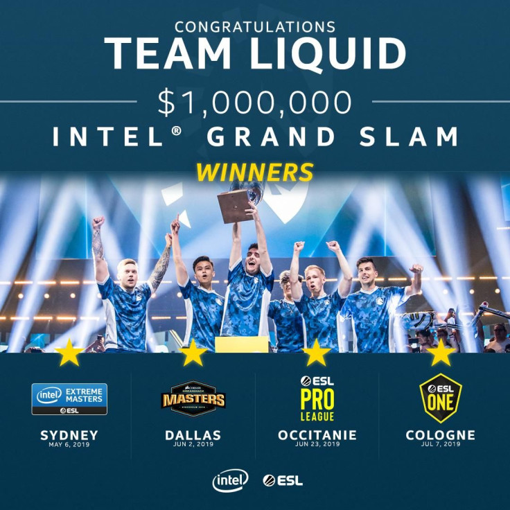 Team Liquid takes Intel Grand Slam title and $1 million.