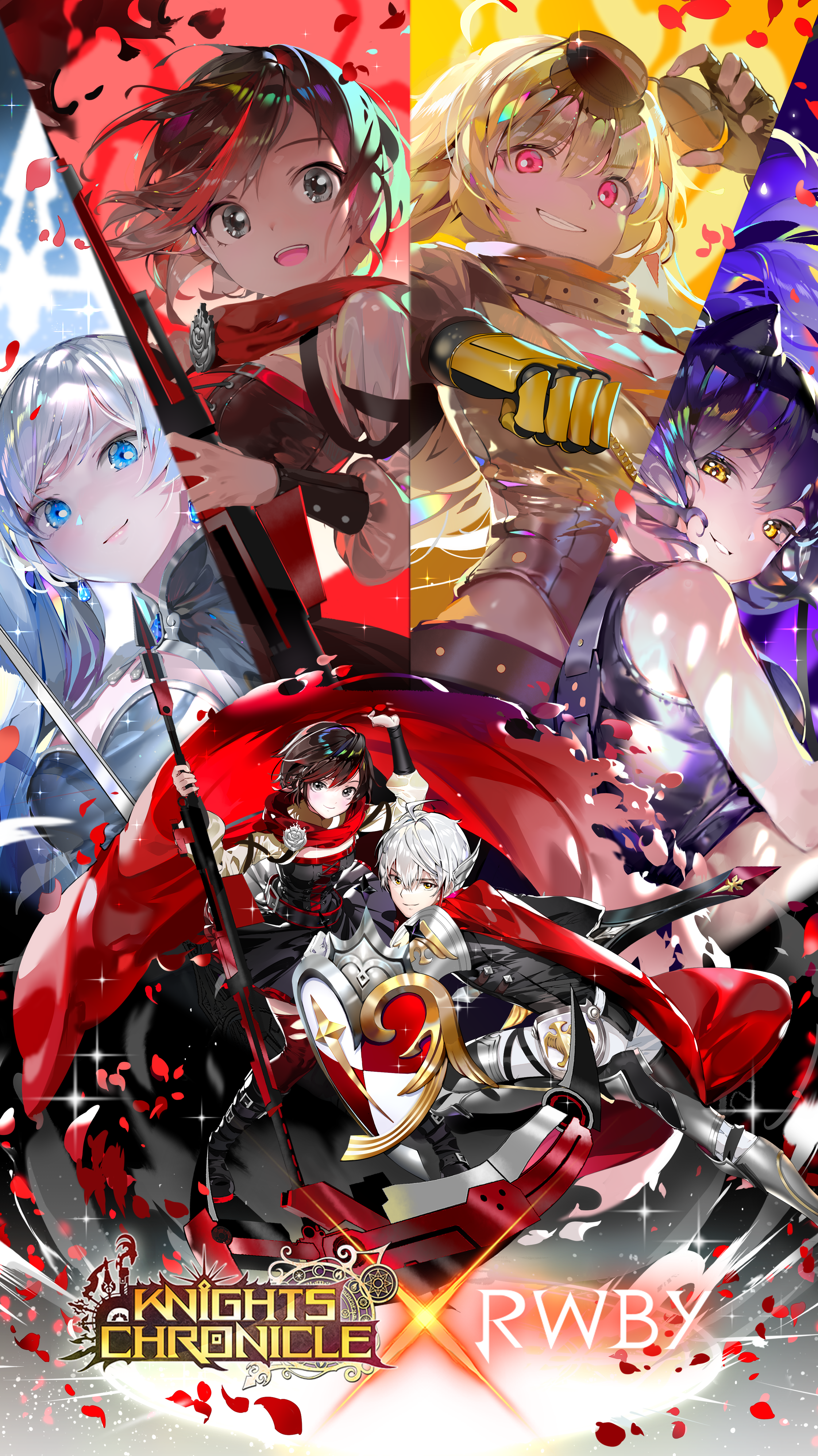 RWBY And Knights Chronicle Crossover Now On Mobile