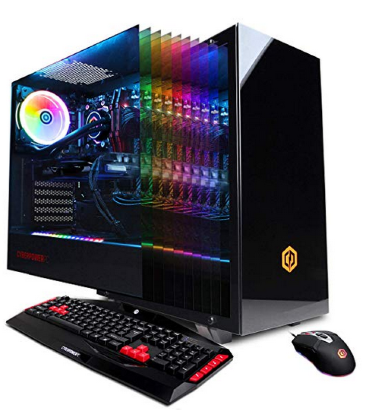 Have fun with your first stream through the CYBERPOWERPC Gaming PC.