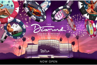This week's update for GTA Online officially opens The Diamond Casino and Resort for business.