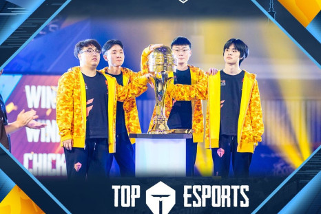 Chinese team TOP ESPORTS take home top prize.