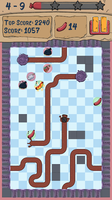 This "reverse" snake is a whole lot of fun.