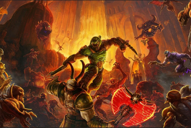 Bethesda introduces the Doom Hunter for Doom Eternal in a new trailer for Gamescom.