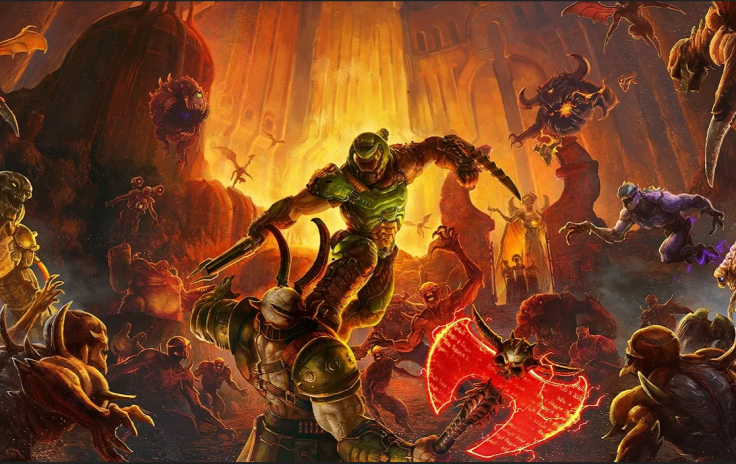 Bethesda introduces the Doom Hunter for Doom Eternal in a new trailer for Gamescom.