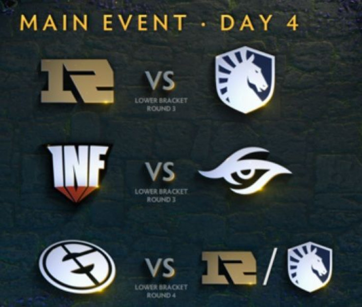 Day 4 only has three games.