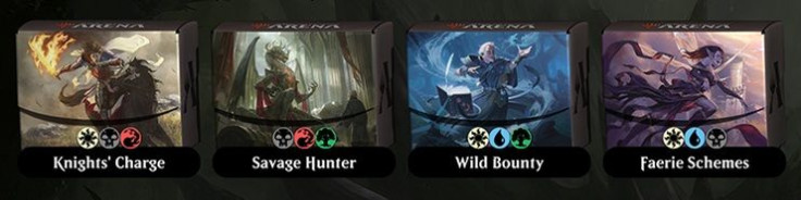 Enjoy these pre-constructed decks.