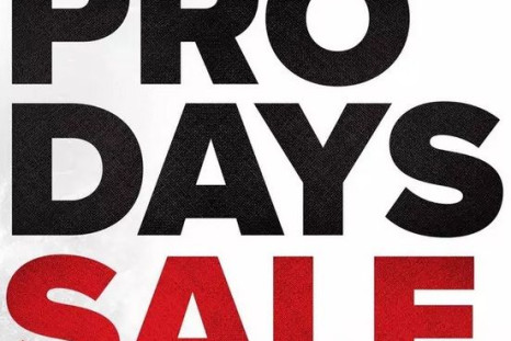 Get the best deals as PRO DAYS sale begins.