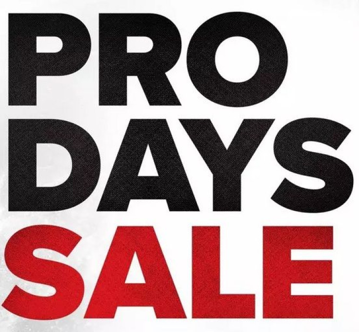Get the best deals as PRO DAYS sale begins.