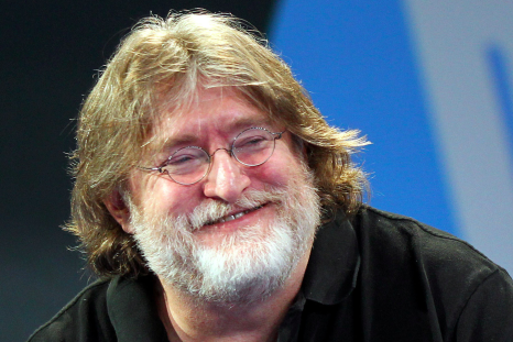Valve owner Gabe Newell made a surprise appearance during the event's opening ceremony.