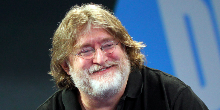 Valve owner Gabe Newell made a surprise appearance during the event's opening ceremony.