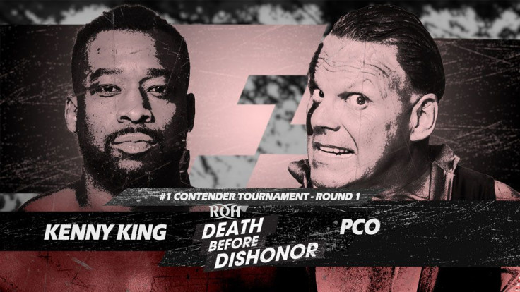 Kenny King faces off against PCO in the first round of the Number One contenders tournament at Death Before Dishonor