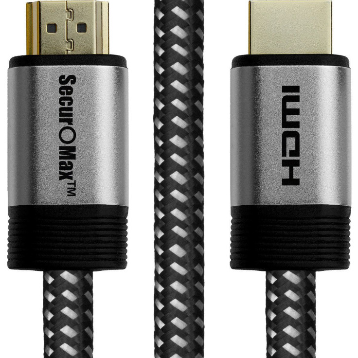 SecurOmax HDMI Cable 15 FT – Braided Cord