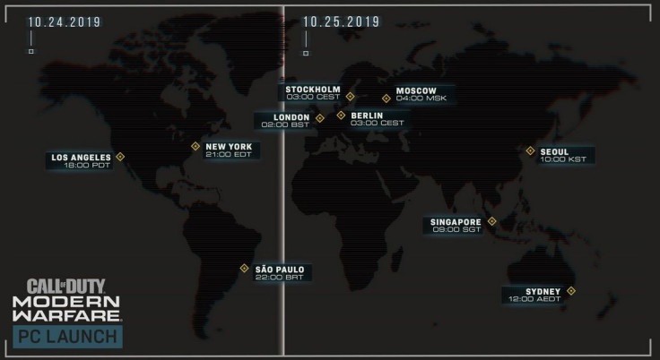 Official Launch dates.