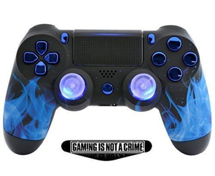 Blue Fire PS4 PRO Custom unModded Controller