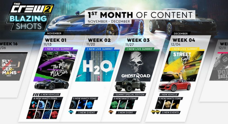 Here's what's coming in the next few weeks.