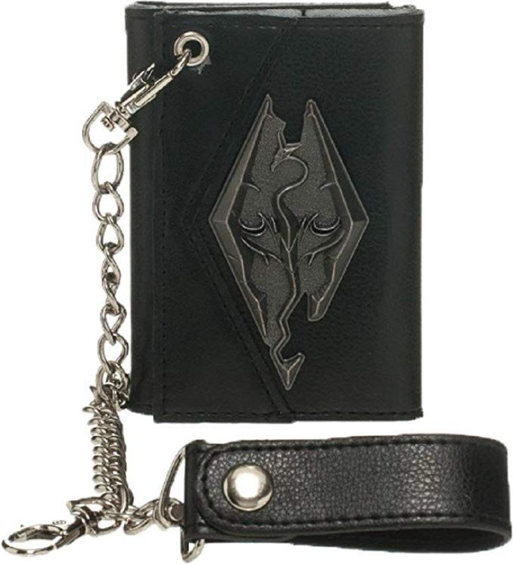 Skyrim Dragon Metal Badge Wallet