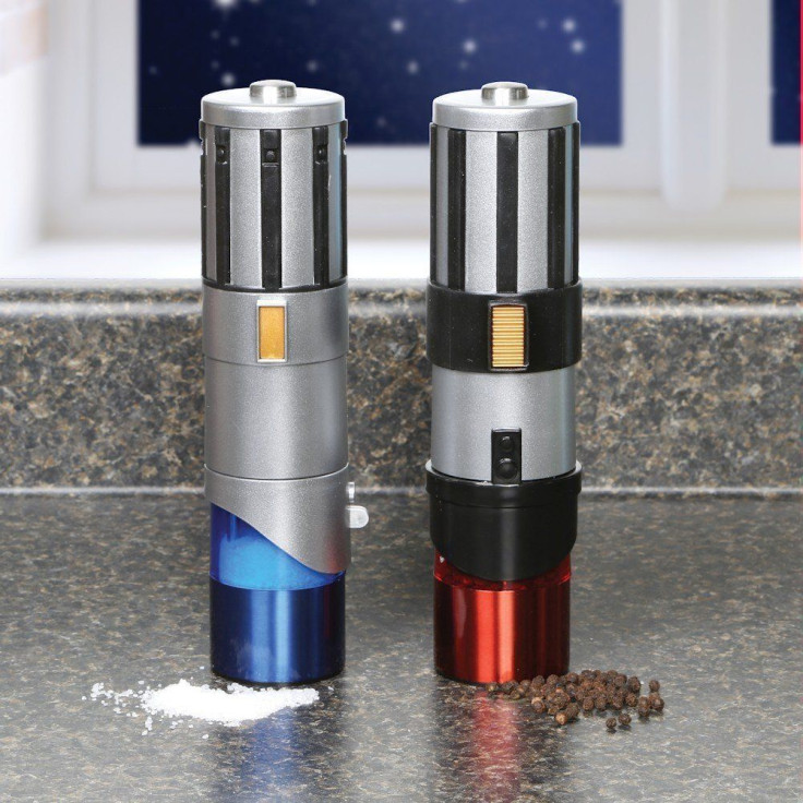 Lightsaber Themed Salt and Pepper Shakers