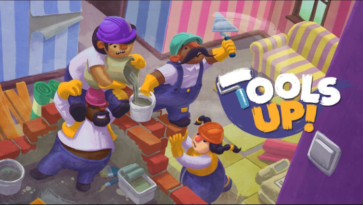 Tools Up! is a goofy, fun, chaotic multiplayer game that is only hindered by how short it is