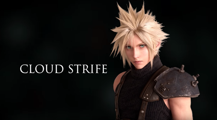 A shot of the character Cloud Strife from the upcoming Final Fantasy VII Remake