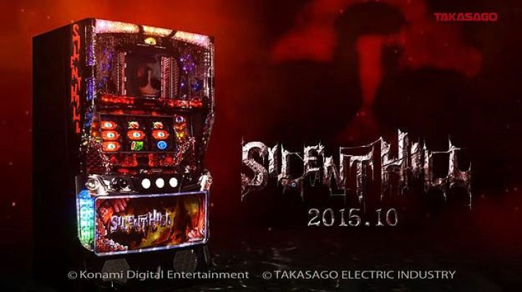 A promotional image for a Silent Hill pachinko machine. The company has also released pachinko machines for other IP, including Metal Gear Solid