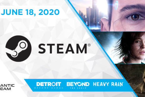 Quantic Dream's three titles - Heavy Rain, Beyond: Two Souls, and Detroit: Become Human - are all coming to Steam on June 18.