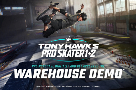 A Warehouse demo for Tony Hawk’s Pro Skater 1 + 2 will be released for game pre-orders on August 14.
